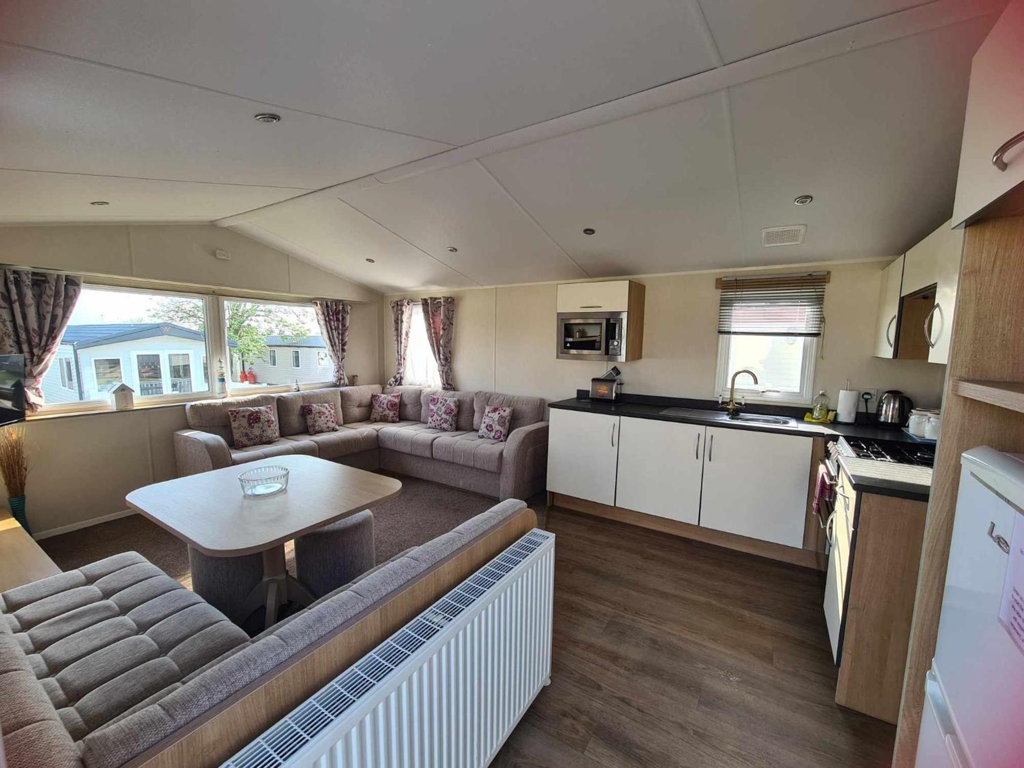 Happy Days Caravan Primrose Valley Filey Buitenkant foto